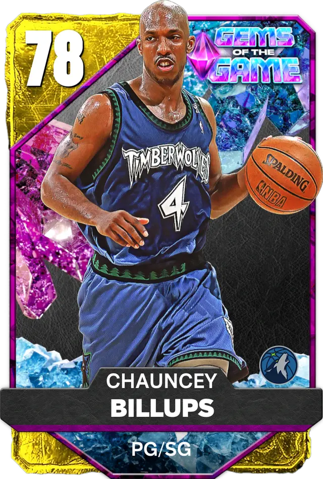 (GOLD) Chauncey Billups (78 OVR)