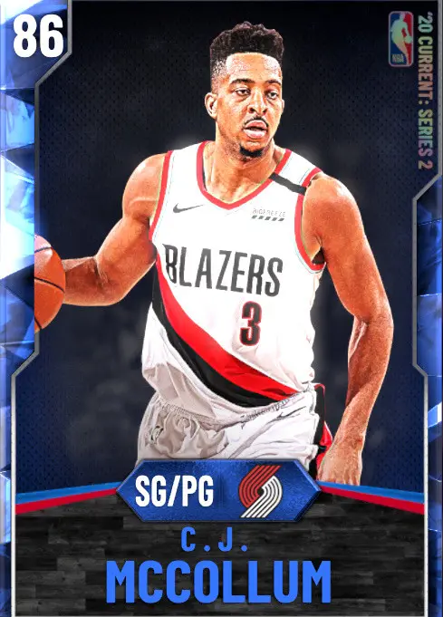 (SAPPHIRE) C.J. McCollum (86 OVR)