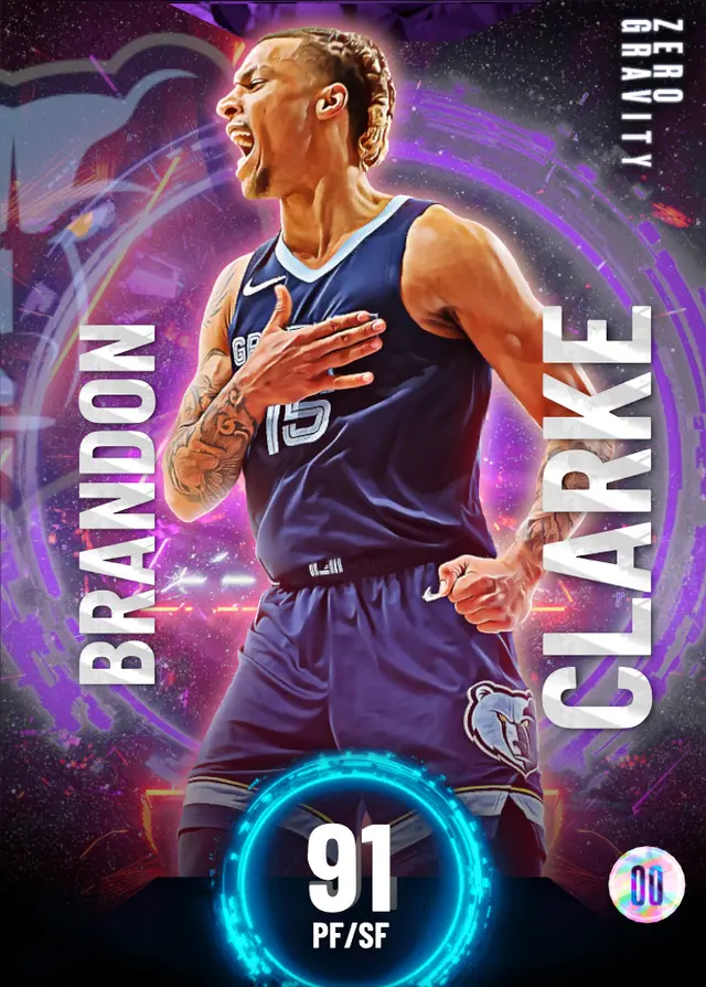(AMETHYST) Brandon Clarke (91 OVR)