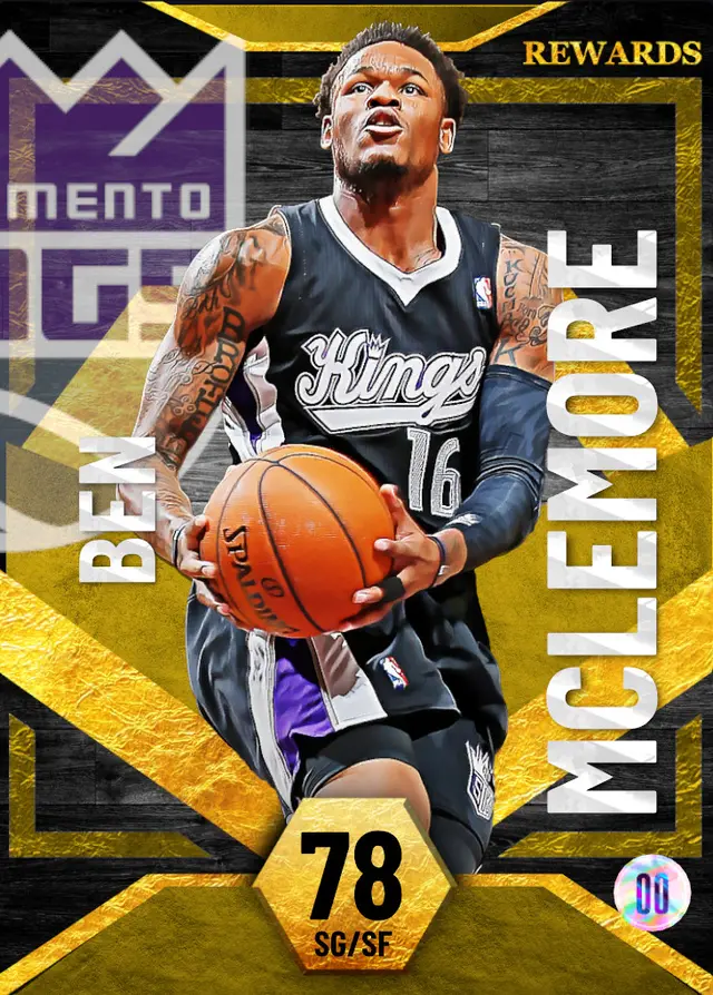 (GOLD) Ben McLemore (78 OVR)