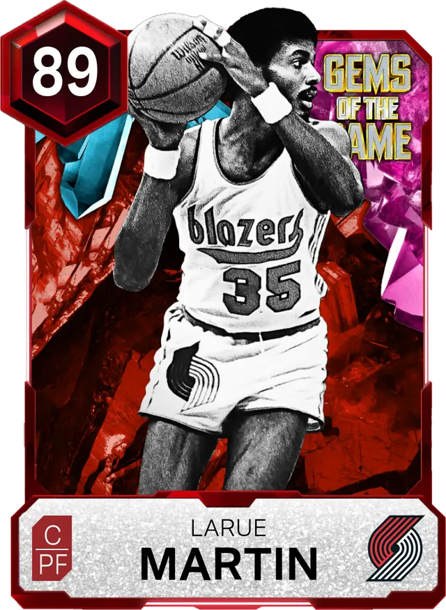 (RUBY) LaRue Martin (89 OVR)