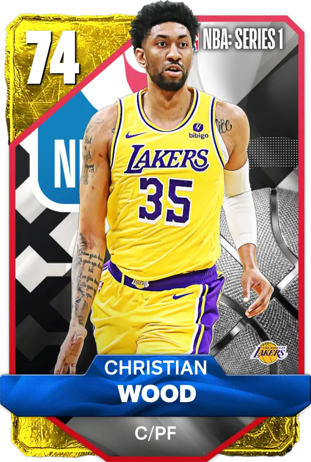 (GOLD) Christian Wood (74 OVR)