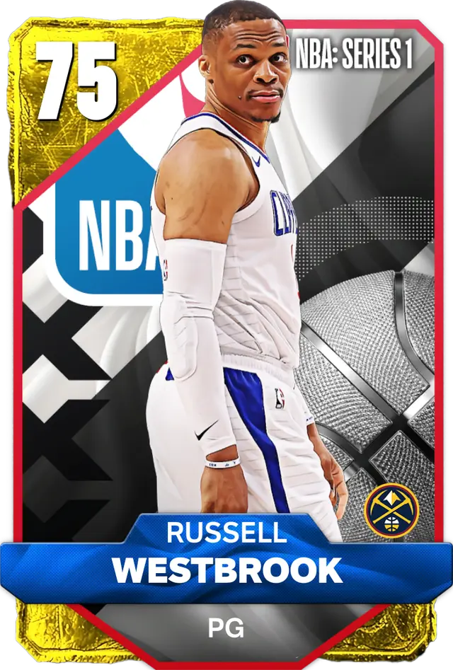 (GOLD) Russell Westbrook (75 OVR)