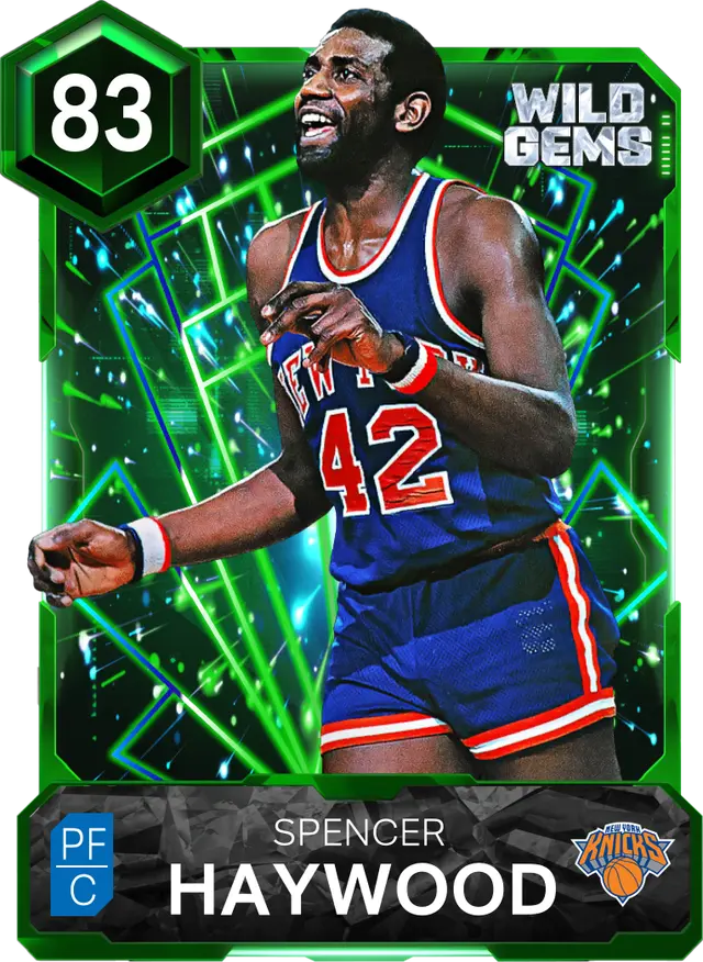 (EMERALD) Spencer Haywood (83 OVR)