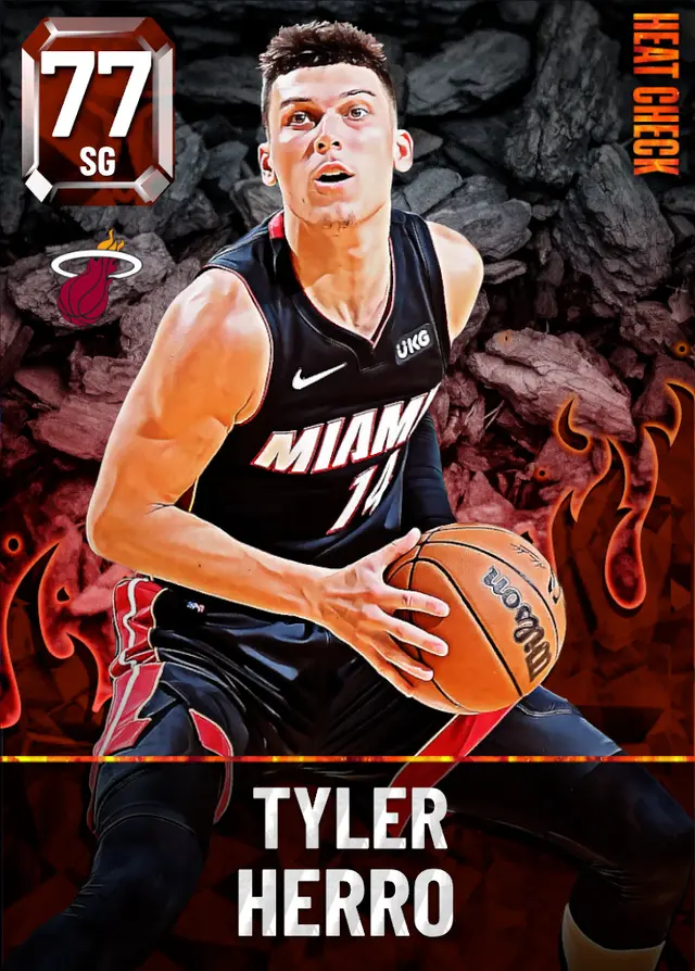 (GOLD) Tyler Herro (77 OVR)