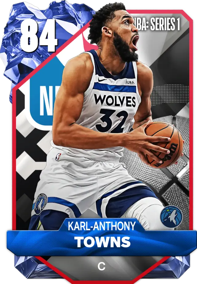 (SAPPHIRE) Karl-Anthony Towns (84 OVR)