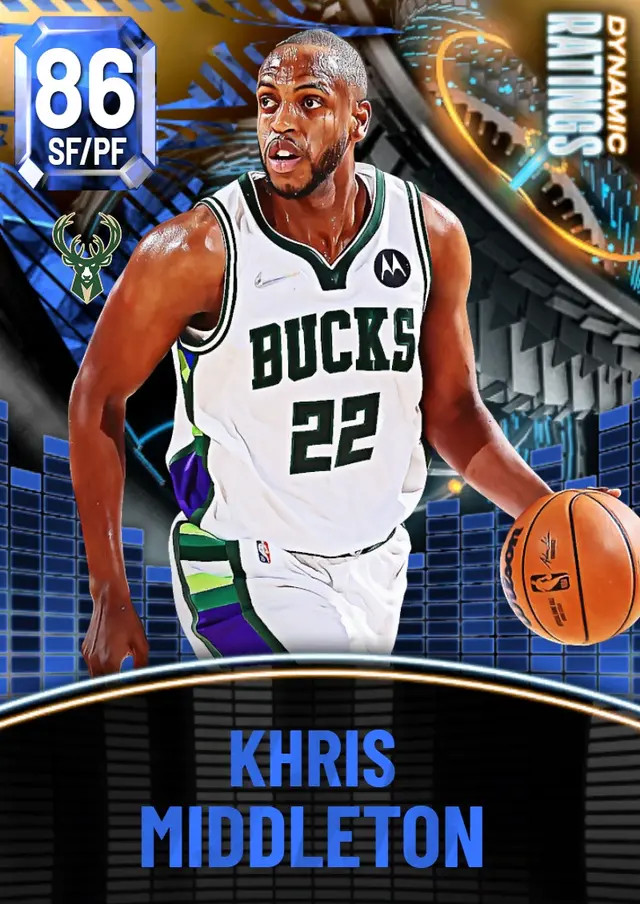 (SAPPHIRE) Khris Middleton (86 OVR)