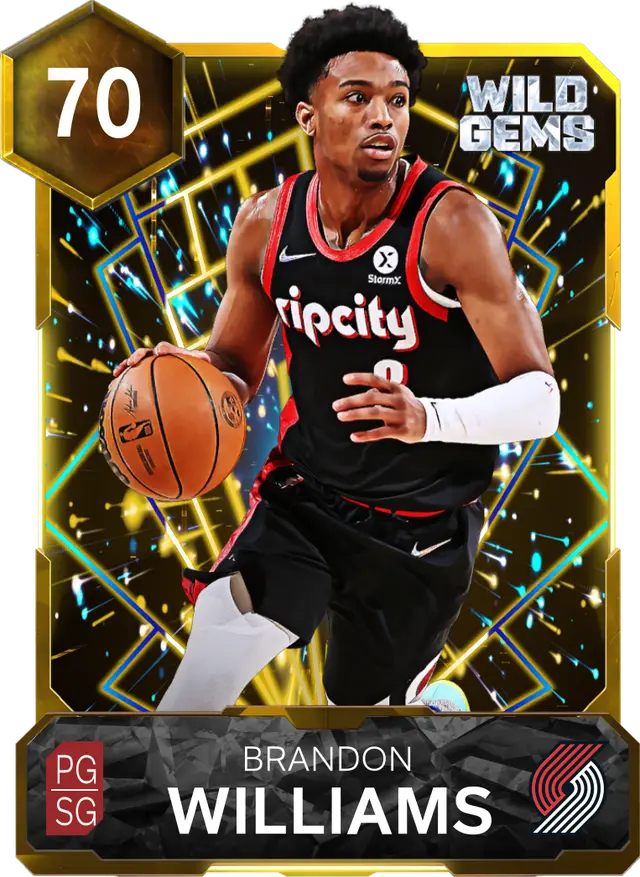(GOLD) Brandon Williams (70 OVR)