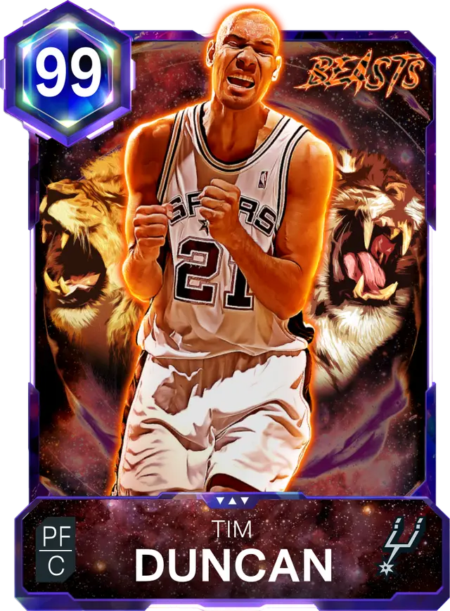 (DM) Tim Duncan (99 OVR)