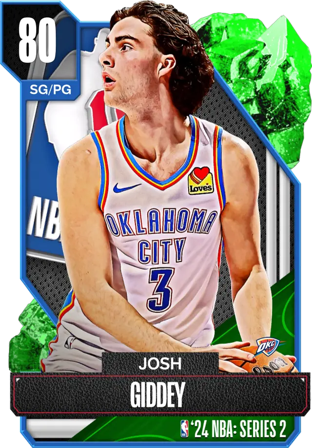 (EMERALD) Josh Giddey (80 OVR)