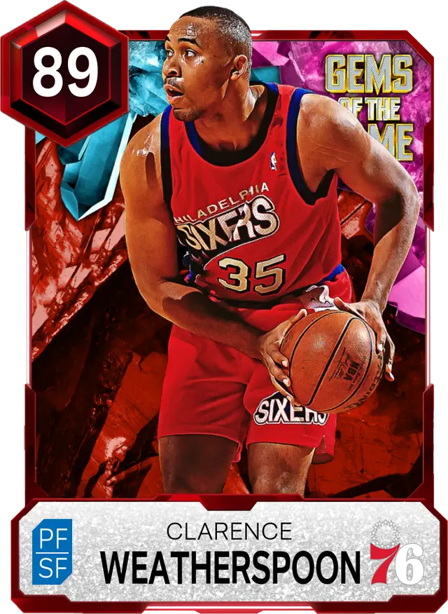 (RUBY) Clarence Weatherspoon (89 OVR)