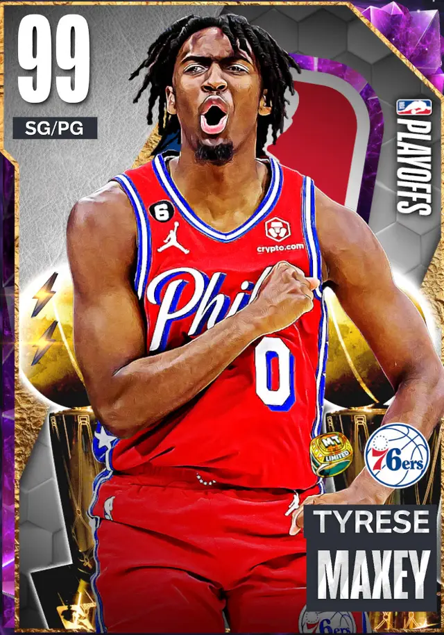 (DIAMOND) Tyrese Maxey (94 OVR)