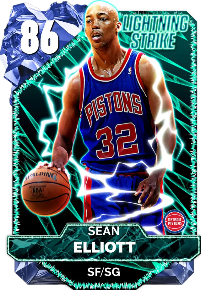 (SAPPHIRE) Sean Elliott (86 OVR)