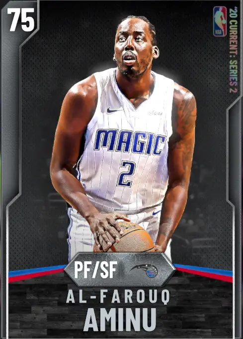 (SILVER) Al-Farouq Aminu (75 OVR)
