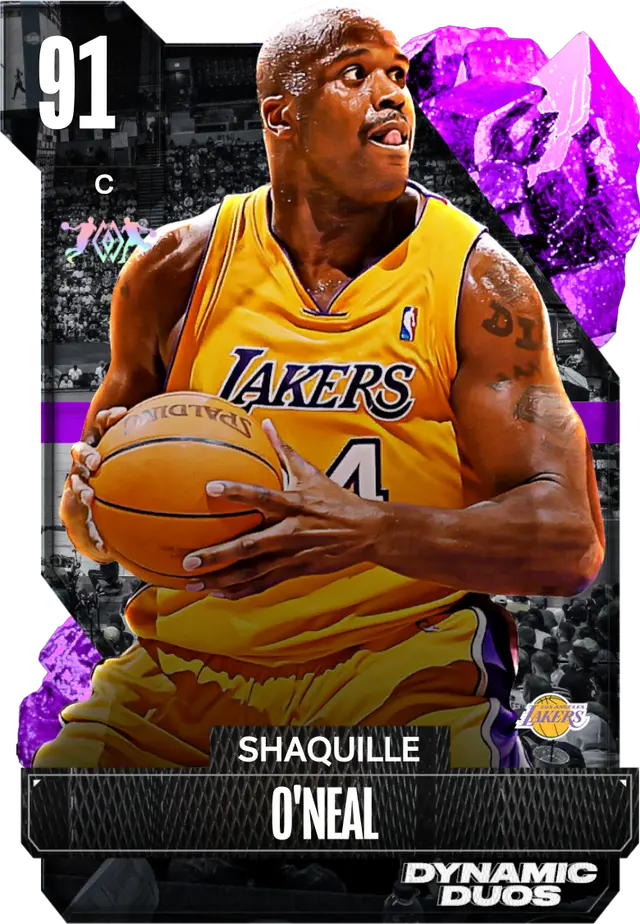 (AMETHYST) Shaquille O'Neal (91 OVR)