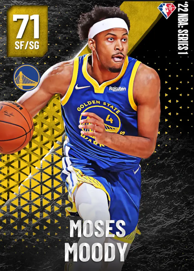 (GOLD) Moses Moody (71 OVR)