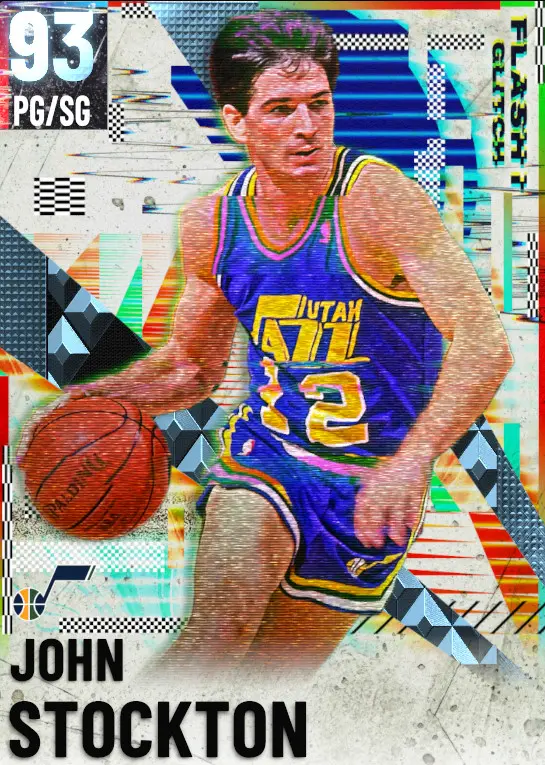 (DIAMOND) John Stockton (93 OVR)