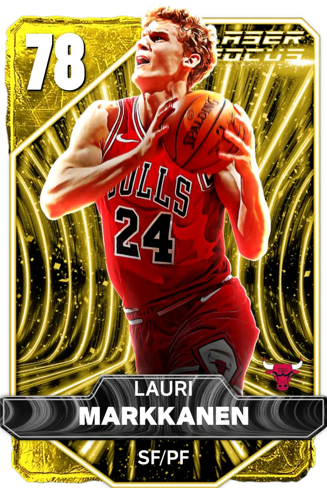 (GOLD) Lauri Markkanen (78 OVR)