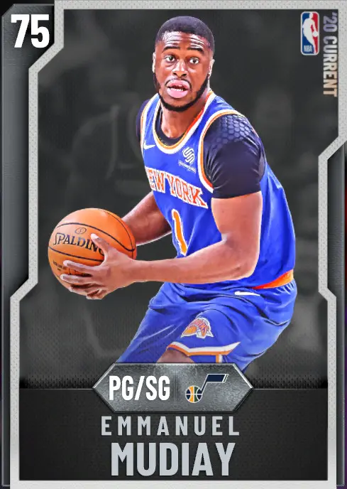(SILVER) Emmanuel Mudiay (75 OVR)