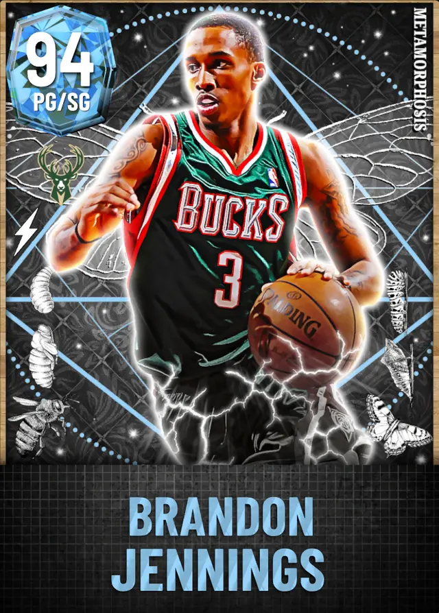 (DIAMOND) Brandon Jennings (94 OVR)