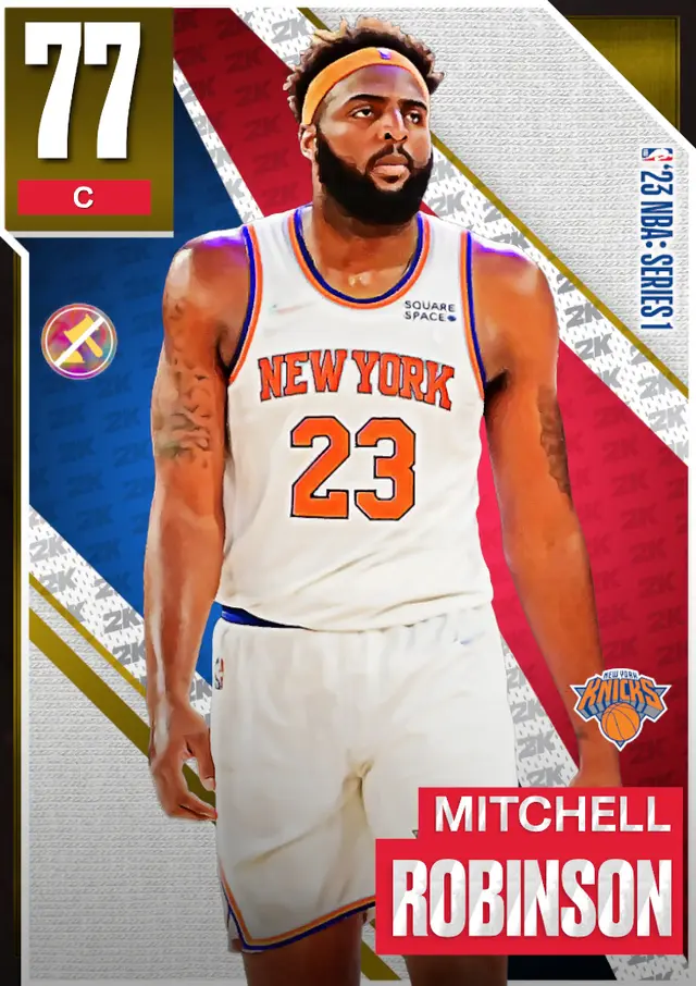 (GOLD) Mitchell Robinson (77 OVR)