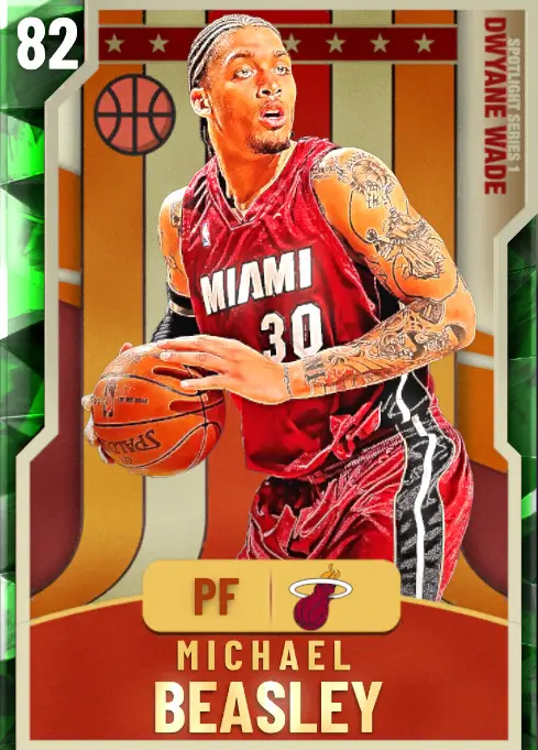 (EMERALD) Michael Beasley (82 OVR)