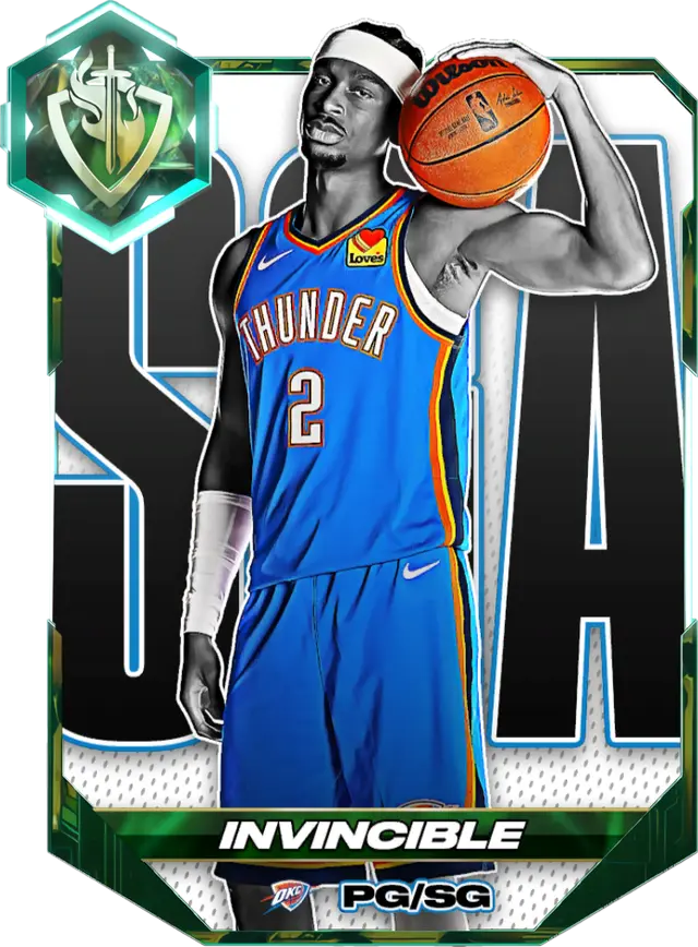(INVINCIBLE) Shai Gilgeous-Alexander (99 OVR)