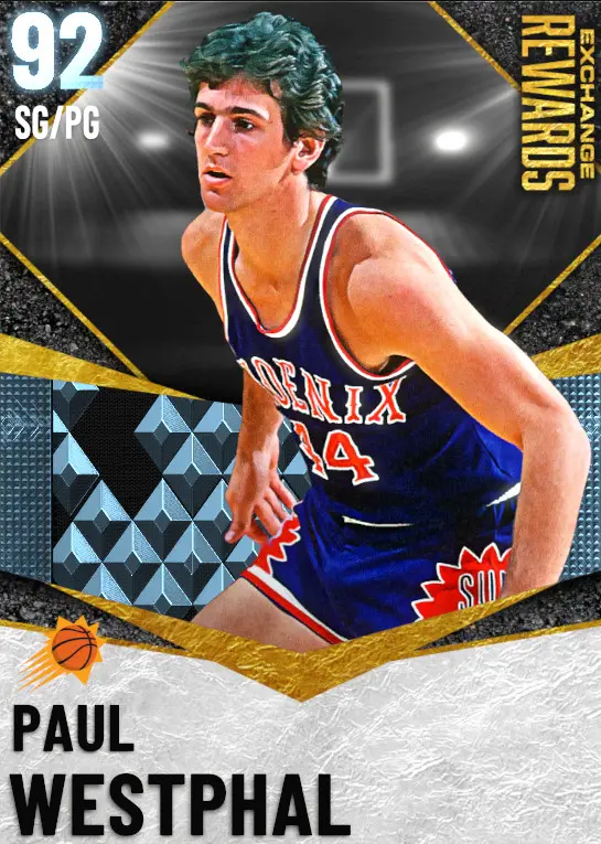 (DIAMOND) Paul Westphal (92 OVR)