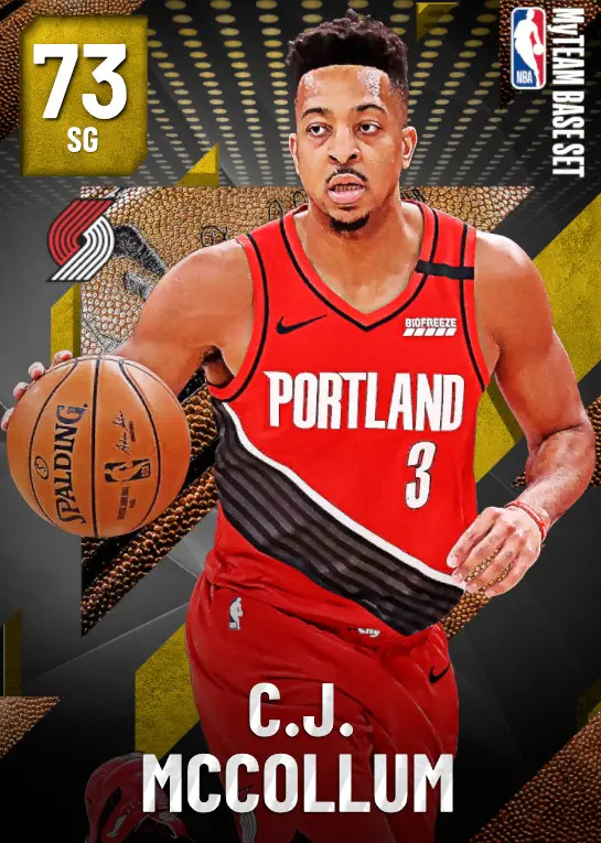 (GOLD) C.J. McCollum (73 OVR)