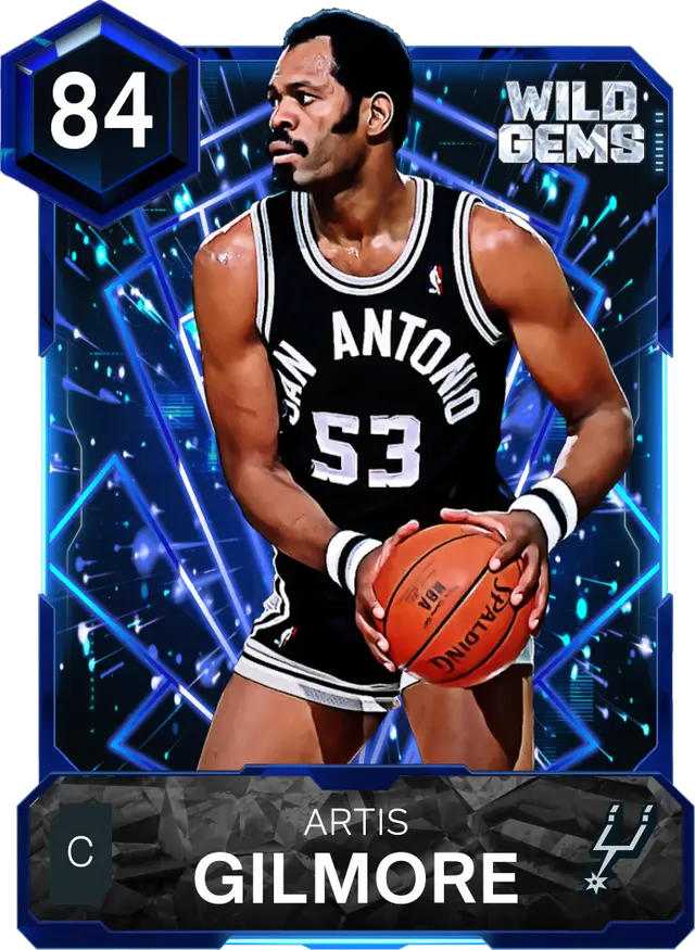 (SAPPHIRE) Artis Gilmore (84 OVR)