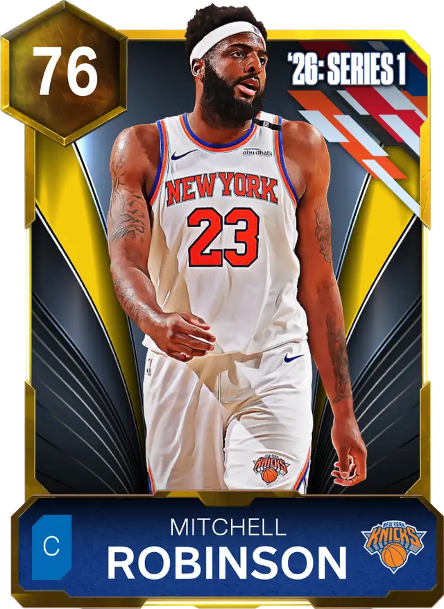 (GOLD) Mitchell Robinson (76 OVR)