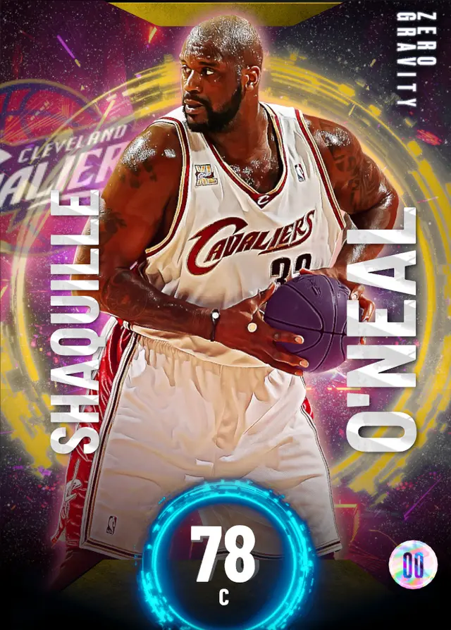 (GOLD) Shaquille O'Neal (78 OVR)