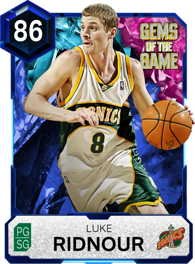 (SAPPHIRE) Luke Ridnour (86 OVR)