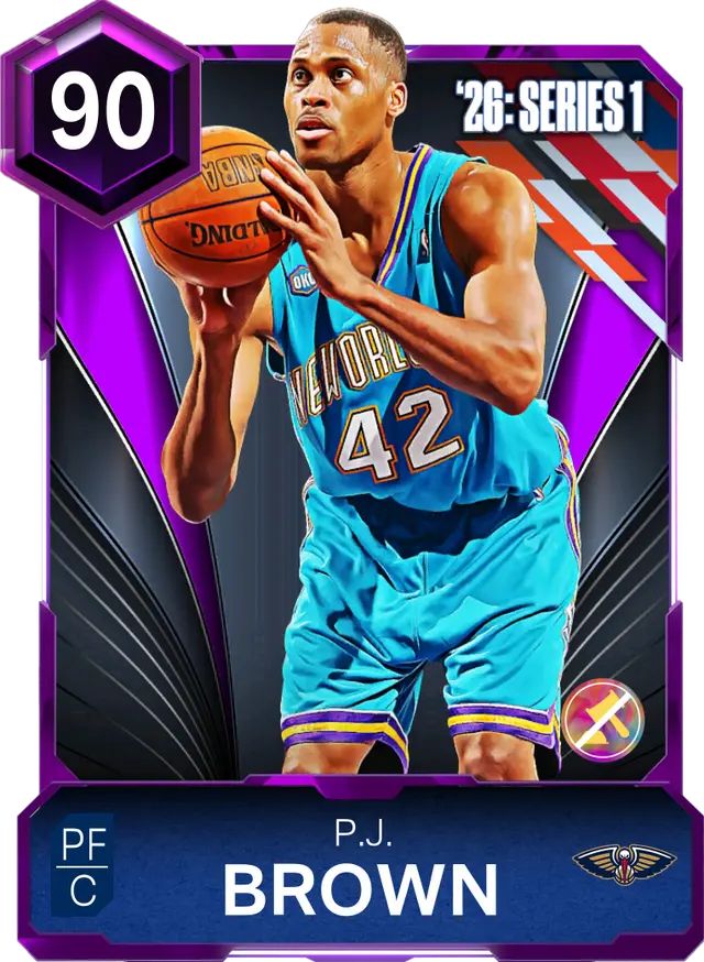 (AMETHYST) P.J. Brown (90 OVR)
