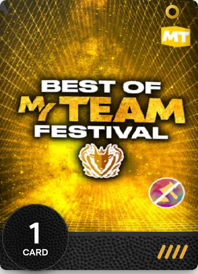 Best of MyTEAM Festival G.O.A.T. Event Card Pack