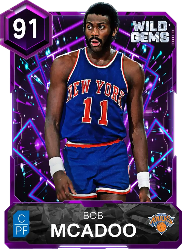 (AMETHYST) Bob McAdoo (91 OVR)