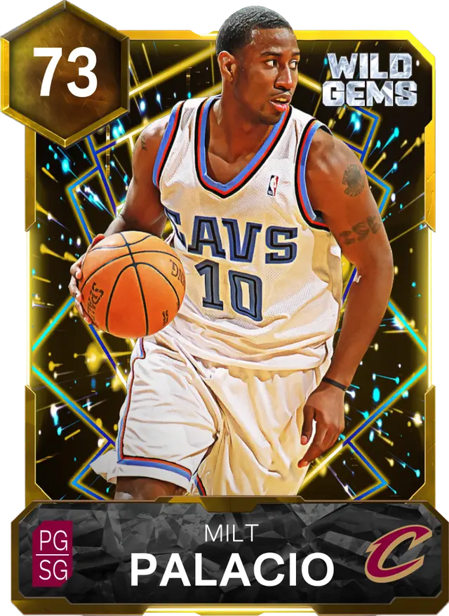 73 Milt Palacio | Gold Wild Gems