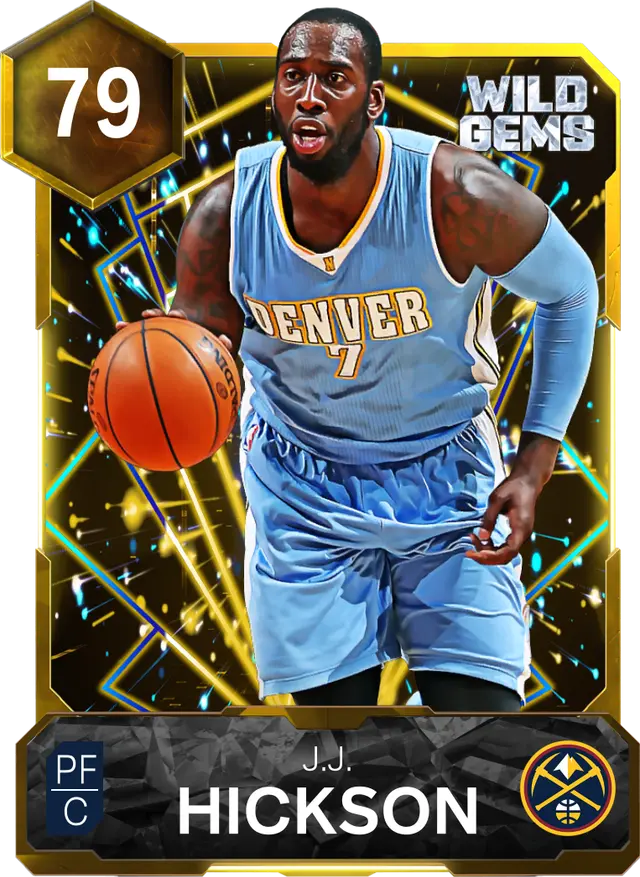 79 J.J. Hickson | Gold Wild Gems
