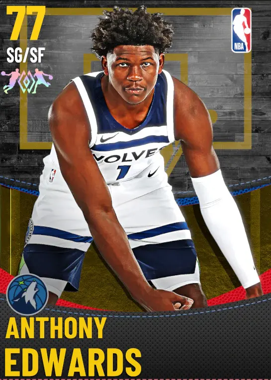 (GOLD) Anthony Edwards (77 OVR)