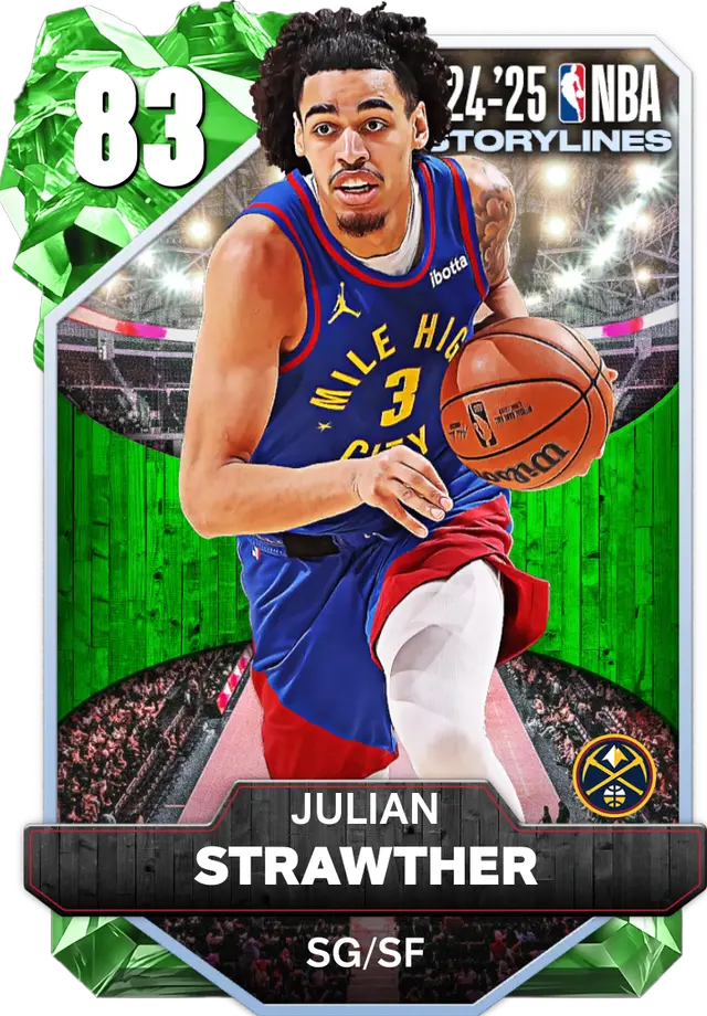 (EMERALD) Julian Strawther (83 OVR)