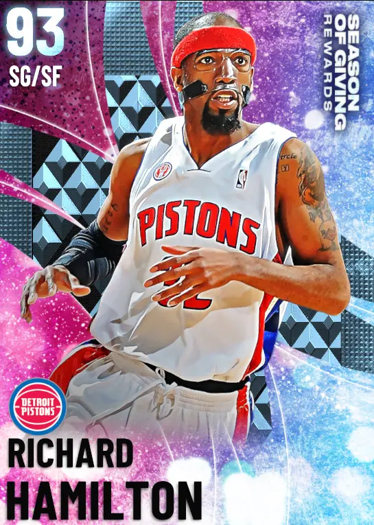 (DIAMOND) Richard Hamilton (93 OVR)