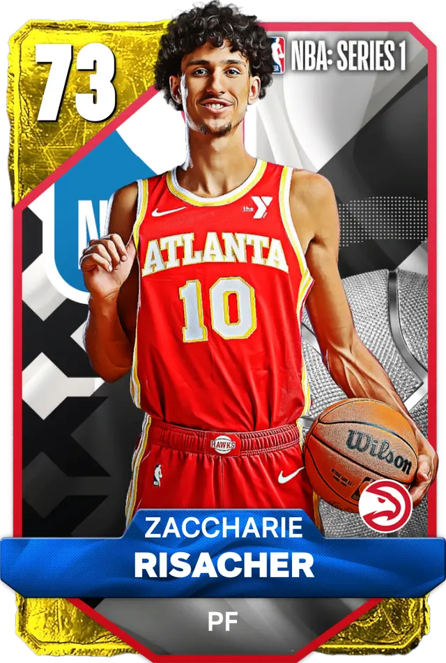 (GOLD) Zaccharie Risacher (73 OVR)
