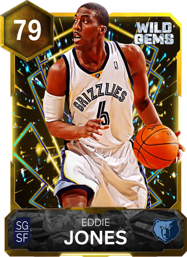 79 Eddie Jones | Gold Wild Gems
