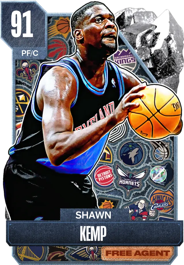 (FREEAGENT) Shawn Kemp (91 OVR)