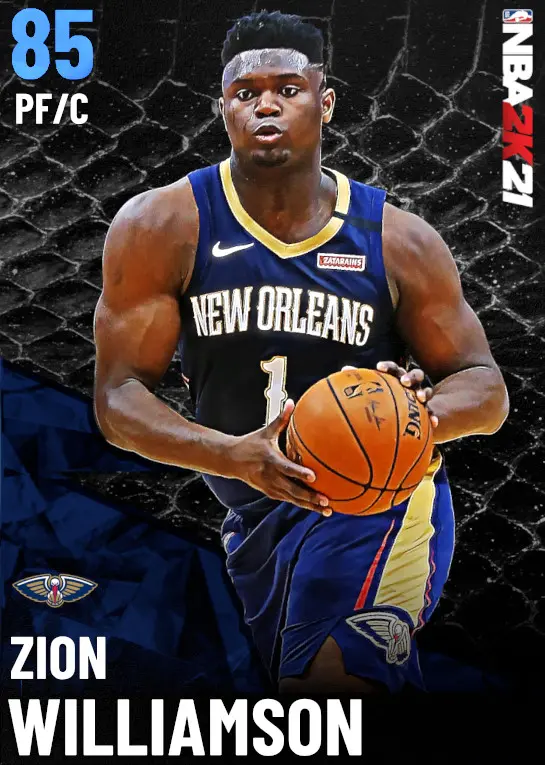 (SAPPHIRE) Zion Williamson (85 OVR)
