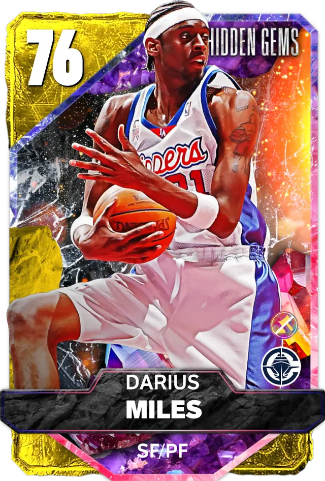(GOLD) Darius Miles (76 OVR)