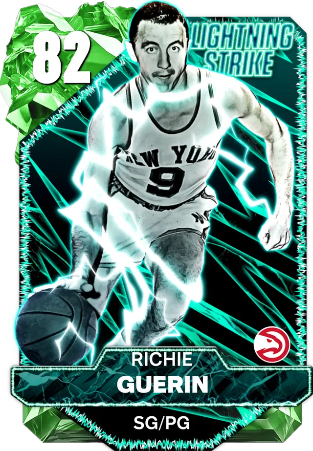 (EMERALD) Richie Guerin (82 OVR)