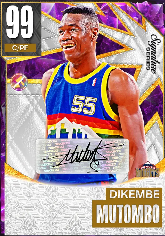 (DM) Dikembe Mutombo (99 OVR)