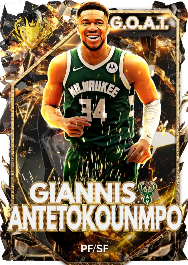 (GOAT) Giannis Antetokounmpo (99 OVR)