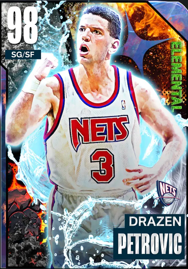 (OPAL) Drazen Petrovic (98 OVR)